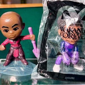 Black Panther Wakanda Forever Happy Meal Collectibles Shuri * Okoye
